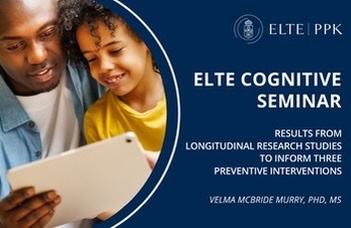 The ELTE Cognitive Seminar series continues with Velma McBride Murry's presentation. 10. April 2025